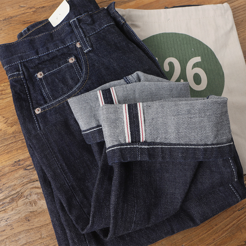 Levis Jeans 501 - Amekaji 100% algodón para hombre, pantalones