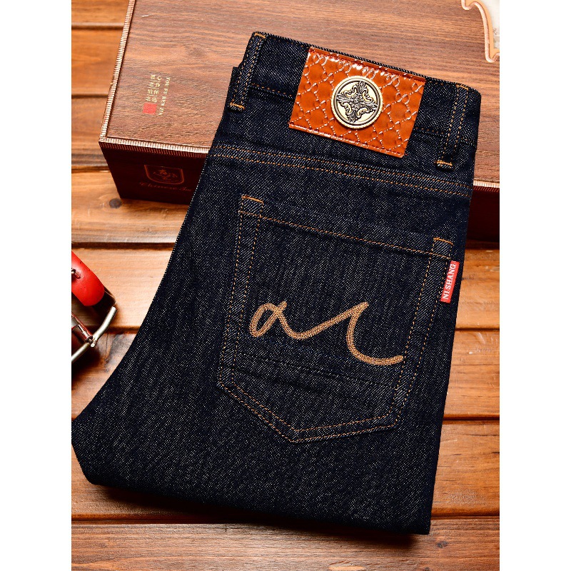 Levis Jeans 501 - Pantalones vaqueros de color azul profundo