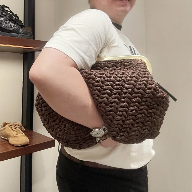 Bolso de hombro de rafia tejid - Crochet Bag Raffia reseña y precio