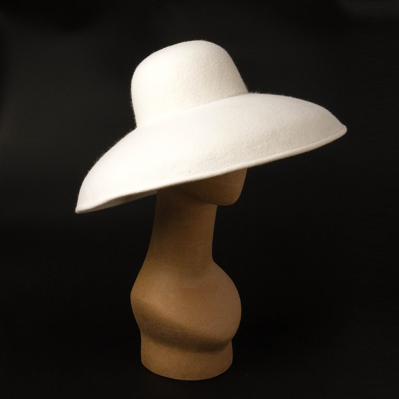 Sombrero de fieltro de lana de - Hat Floppy Wide reseña y precio