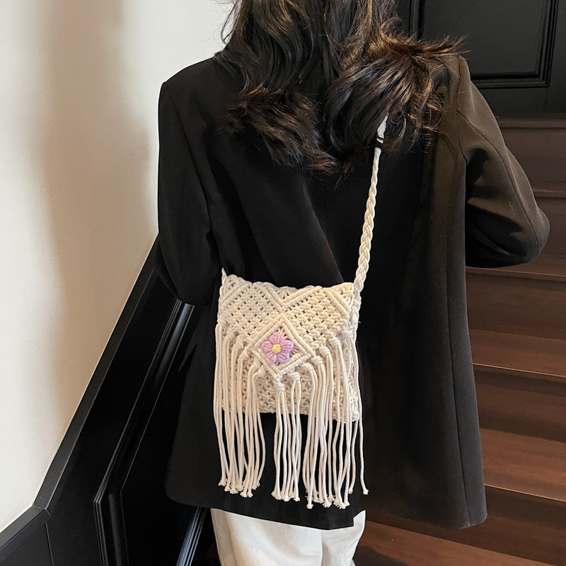 Bolsos de verano para mujer, b - Crochet Bag Raffia reseña y precio