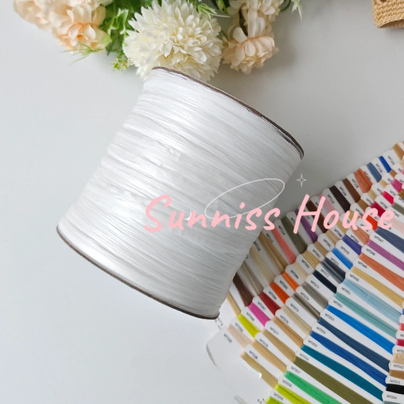 Hilo de rafia mate de 600M, hi - Crochet Bag Raffia reseña y precio