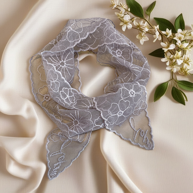 Bufanda de seda francesa de en - Headband Summer Knit reseña y precio