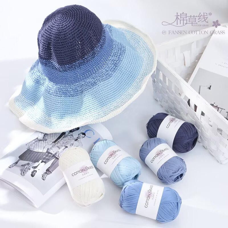 Hilo de Algodón de 50g, Estilo - Crochet Bag Raffia reseña y precio