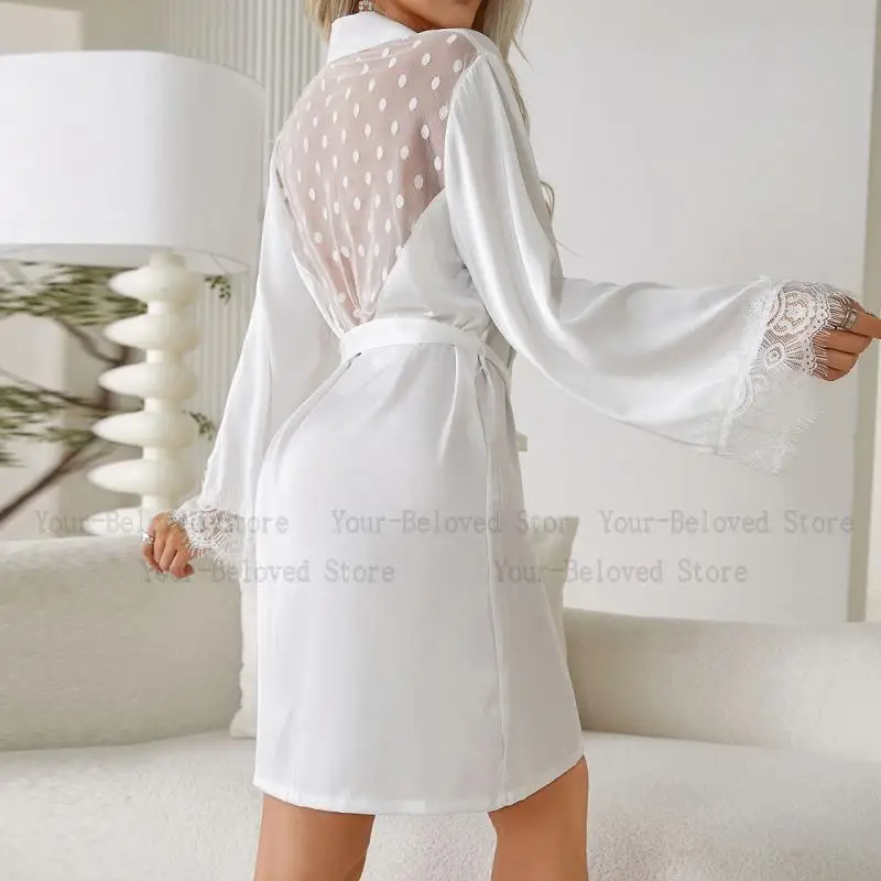 Kimono corto negro de malla tr - Kimono Sheer Floral reseña y precio