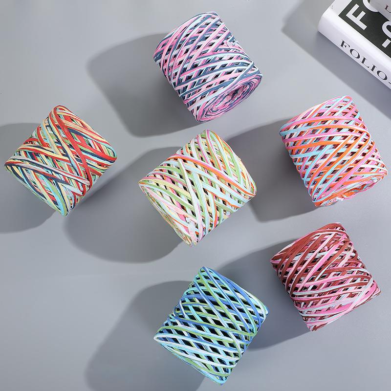 Cuerda de papel rafia de 200M, - Crochet Bag Raffia reseña y precio