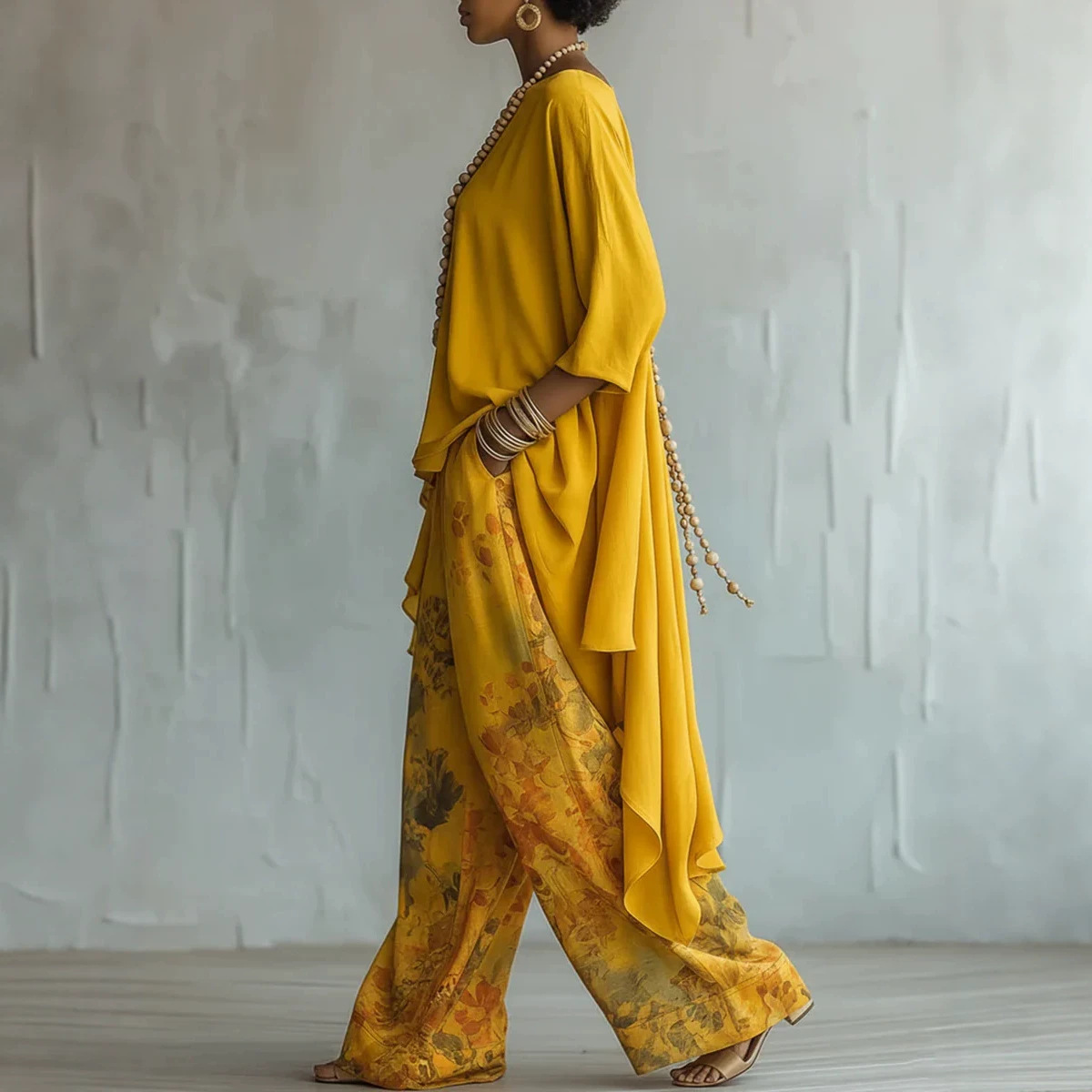 Conjunto de 2 Piezas de Lino p - Linen Pant Wide reseña y precio